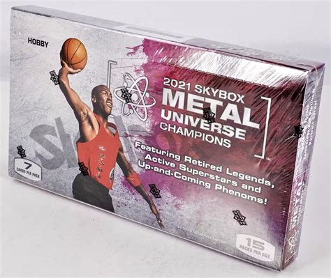 2021 upper deck skybox metal universe champions hobby box|metal universe champions 2021.